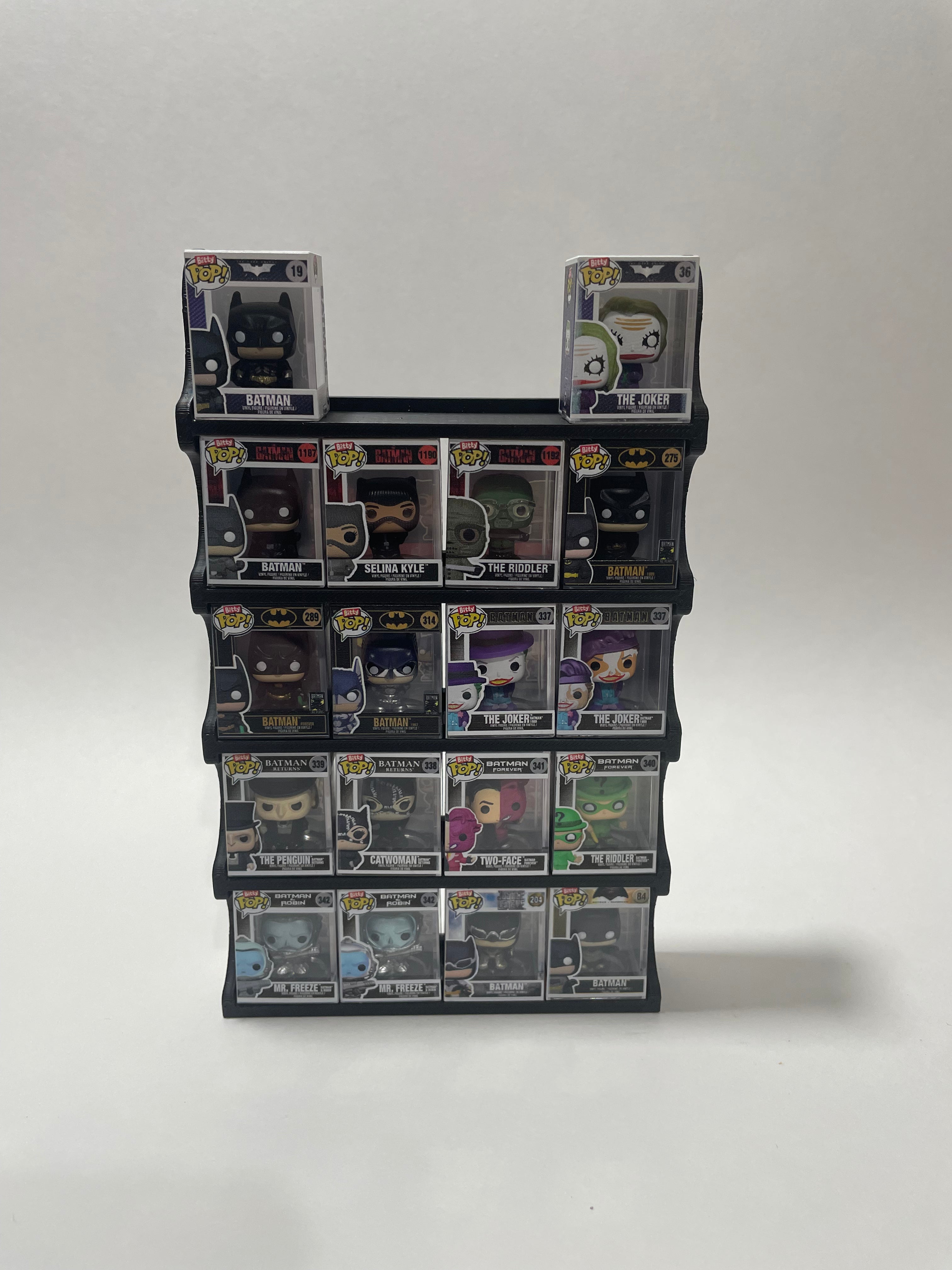 Wall Mounted Display For Individual Funko BITTY Pops