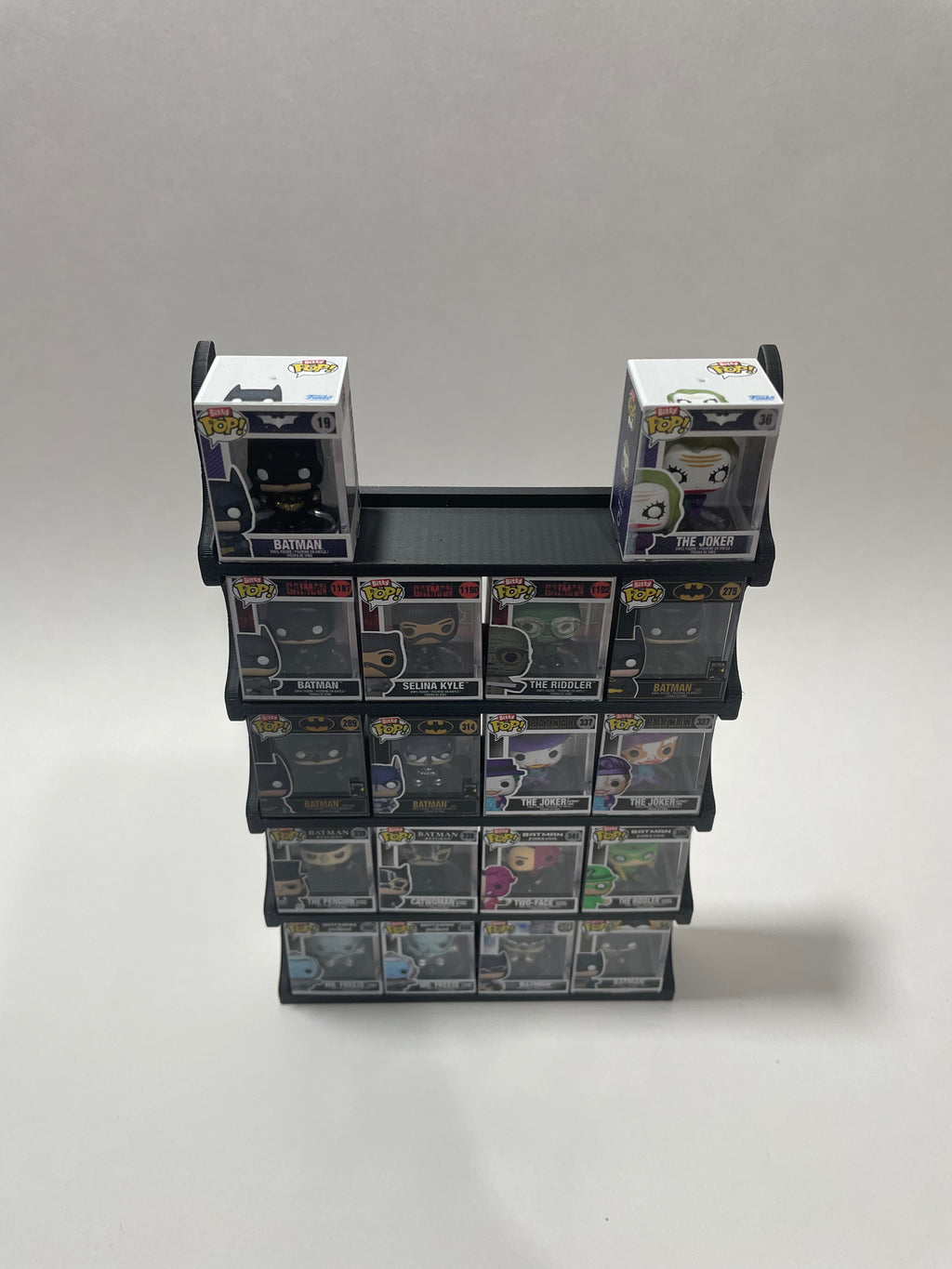 Wall Mounted Display For Individual Funko BITTY Pops